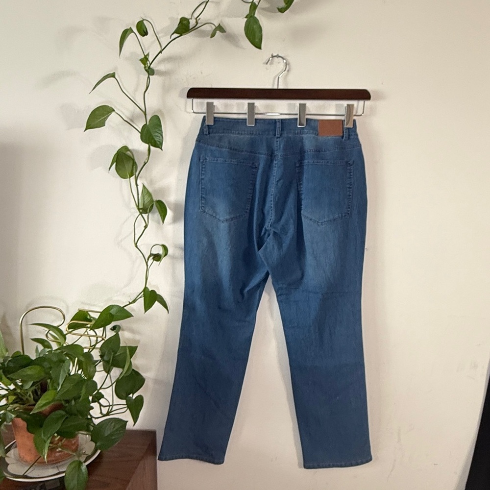 Judy Blue High Waist Button Fly Medium Wash Stretch Jeans - XL - Picture 2 of 11